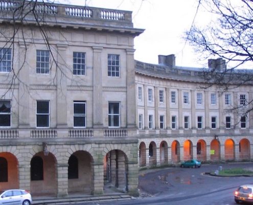 Buxton Crescent Spa Hotel architecture